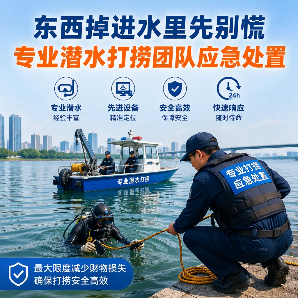 廉江东西掉进水里先别慌,专业潜水打捞团队应急处置